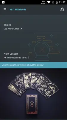 Golden Thread Tarot android App screenshot 0